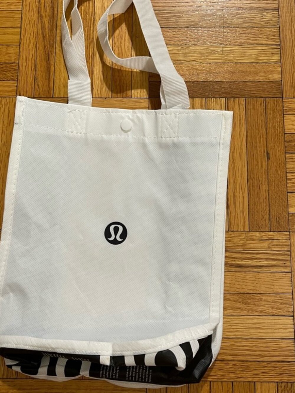 New Lululemon White Tote Bag